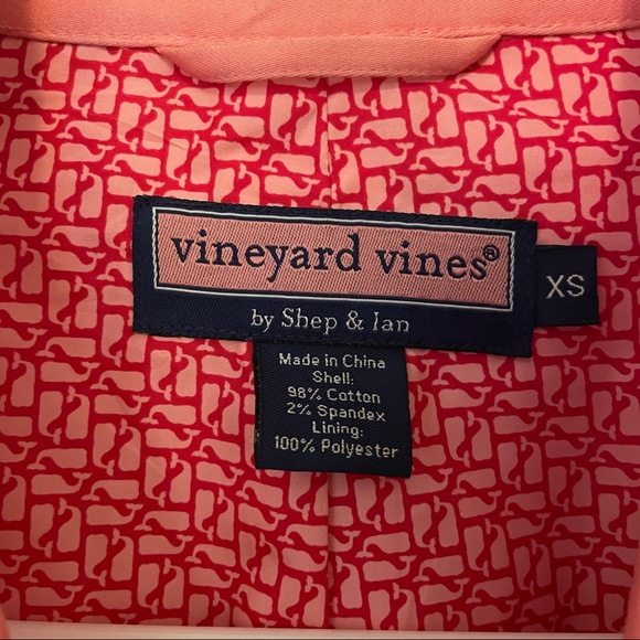 Vineyard Vines Pink Pea Coat - Picture 3 of 4